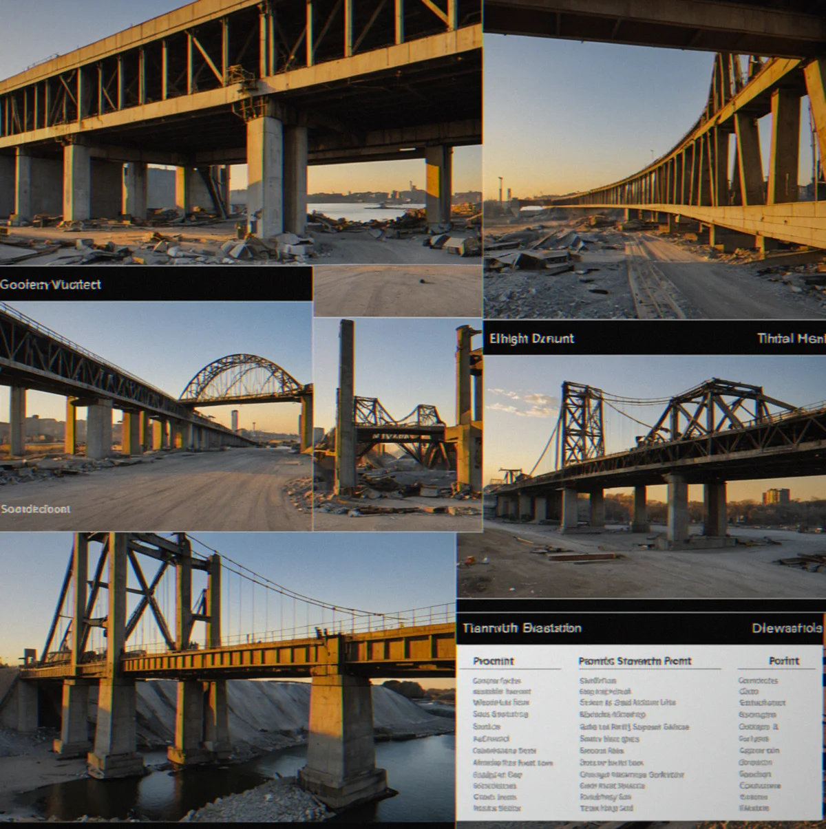 Material selection menu showing steel, concrete, wood, and titanium with property comparisons: sterngth values, weight per unit, cost indicators.